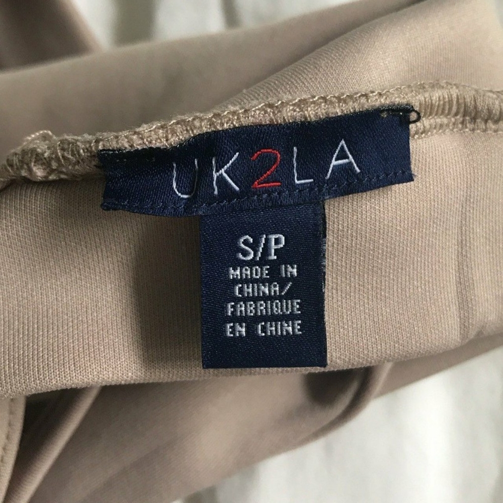 UK2LA Open Back Strappy Rave Crop Top - Picture 3 of 4